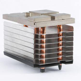 Copper heatpipe heatsink 