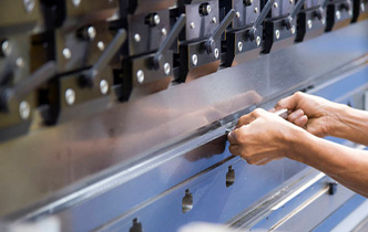 Metal sheet-bending process