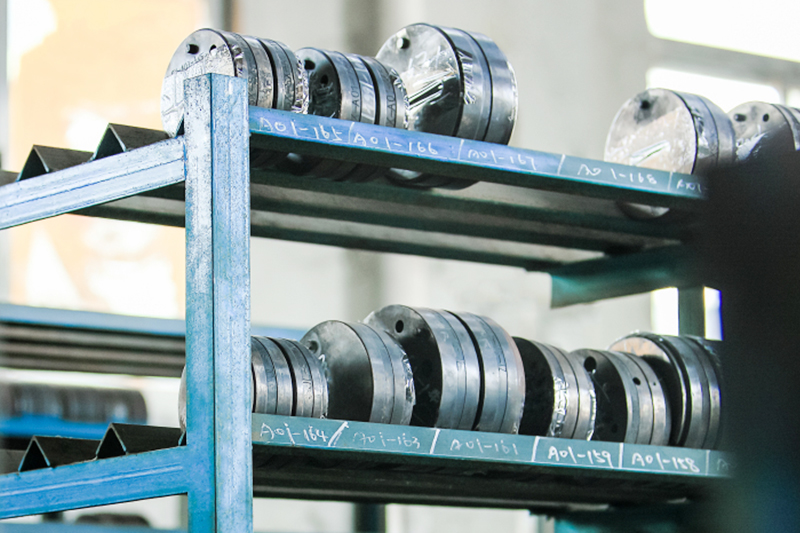 Extruded heat sink tooling stocks in our factory