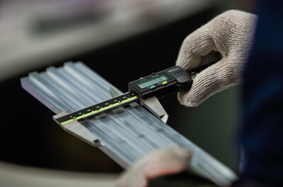 Aluminum profile inspection