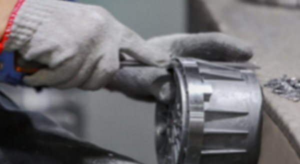 Trim for die casting part 