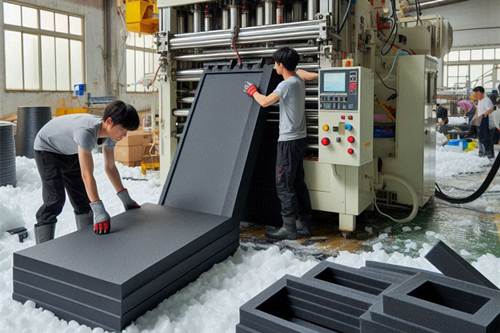 EVA foaming process
