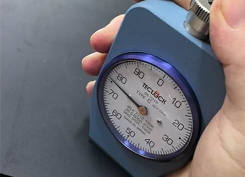EVA and TPE foam with hardness Shore C 75 