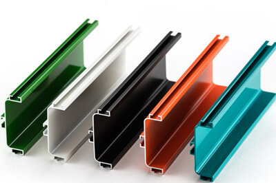 Anodizing for aluminum profiles