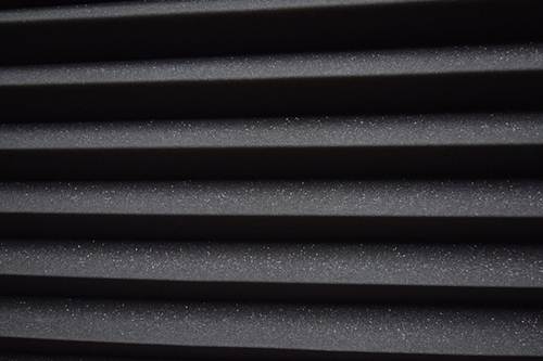 Black shock absorbing EVA foam