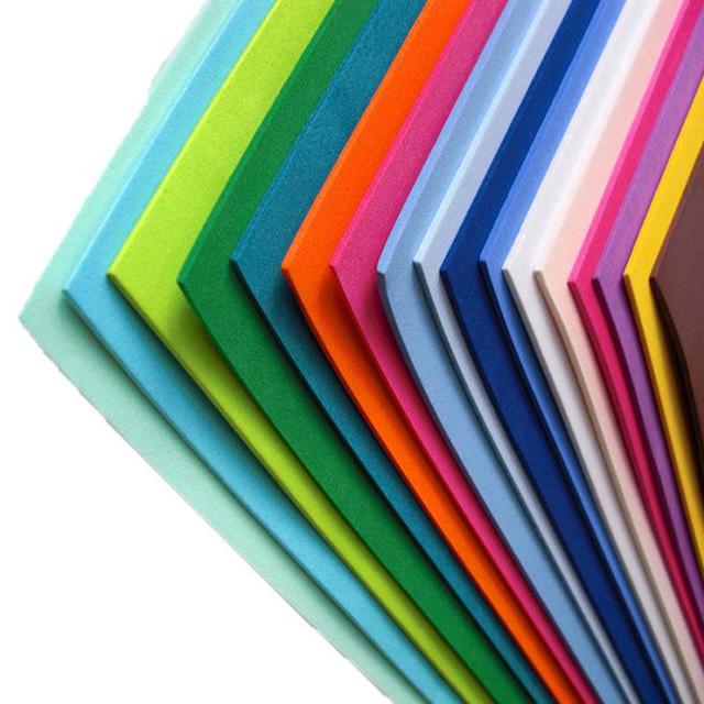 Colorized EVA foam sheet