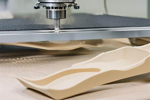 Milling process for EVA foam insole