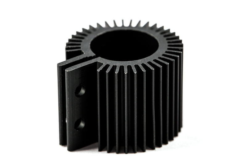 Round heat sink extrusion for led light.