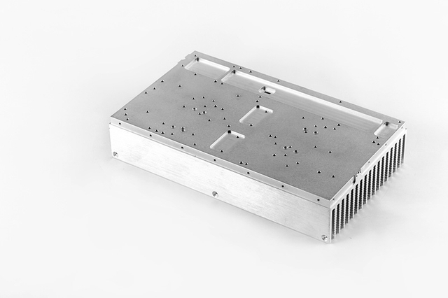 CNC milling for heat sink