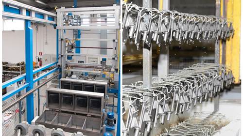 Aluminum plating process and workshop