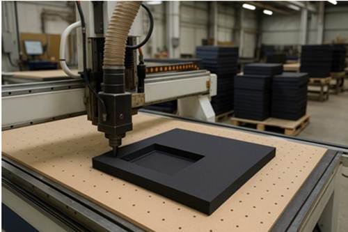 EVA foam milling process